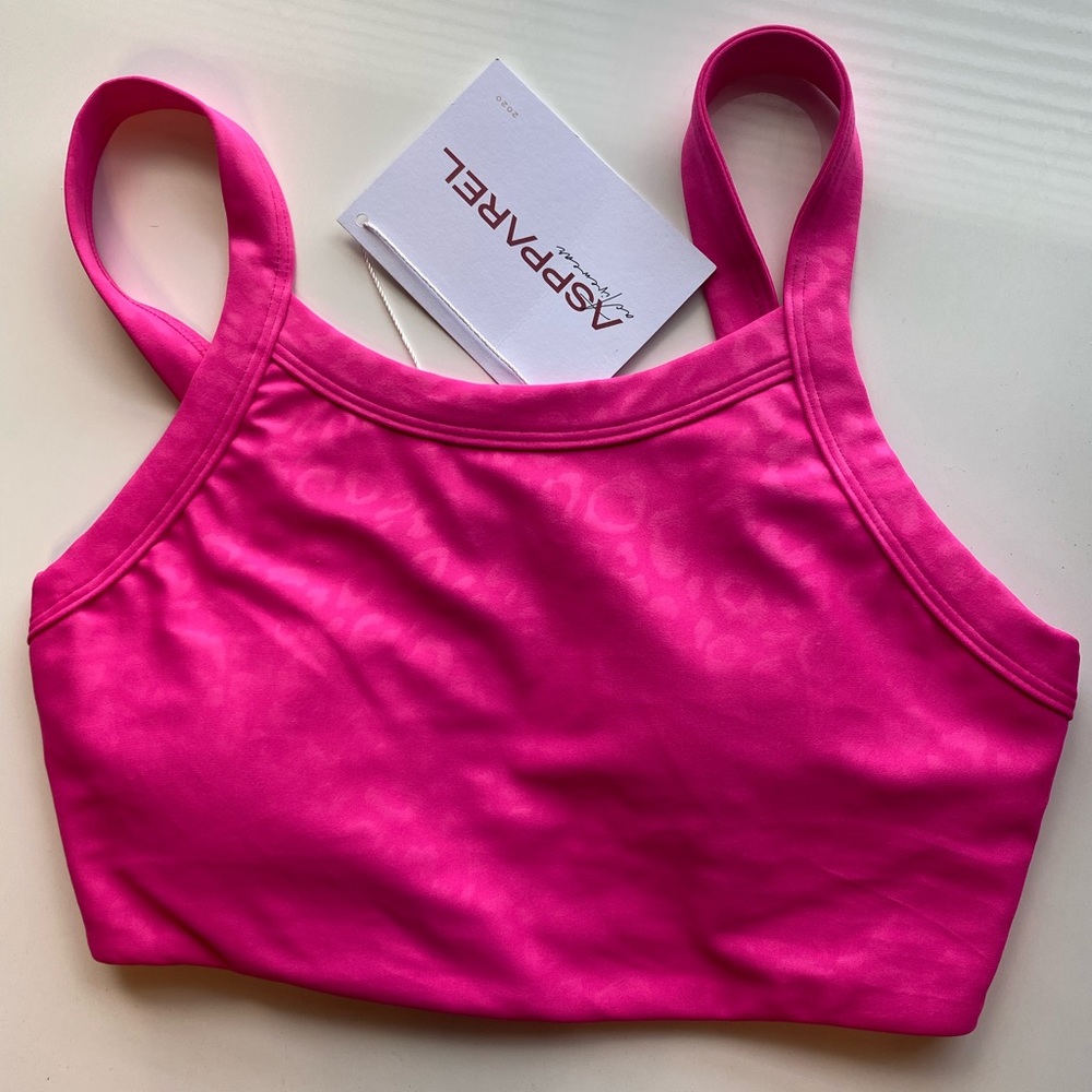 Aspparel cheetah print sports bra